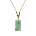 Natural Type A Jadeite “Vo Su Bai” Minimalist Pendant